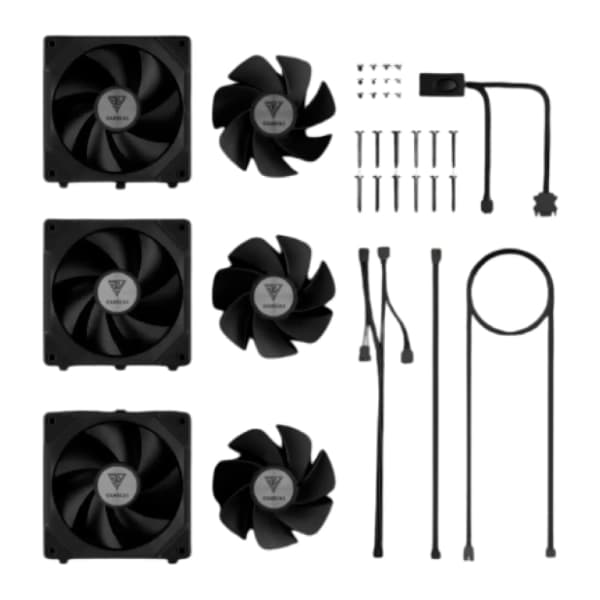 GAMDIAS Aeolus P2-1203 3x120mm ventilator za PC 2