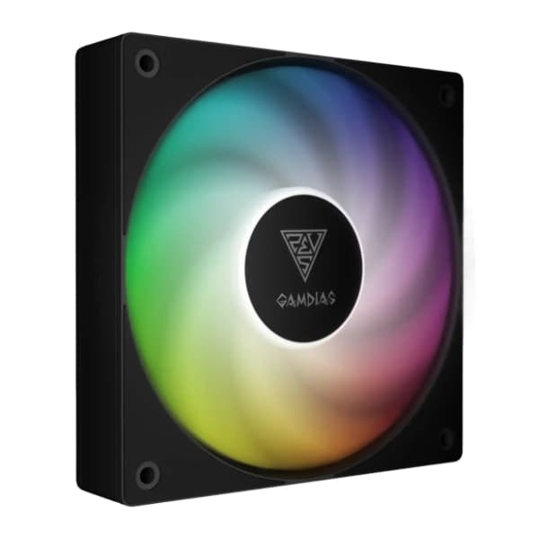GAMDIAS Notus M1-1203 ARGB ventilator za PC 3
