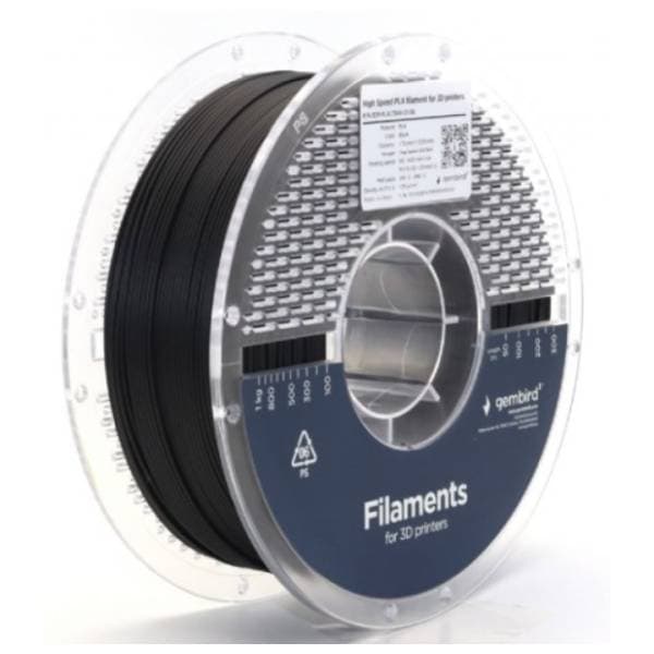 GEMBIRD PLA 1,75mm kotur 1kg crni filament za 3D štampač 0