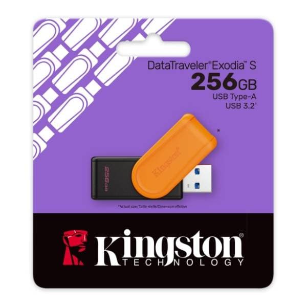 KINGSTON USB flash memorija 256GB DataTraveler Exodia S DTXS/256GB 2