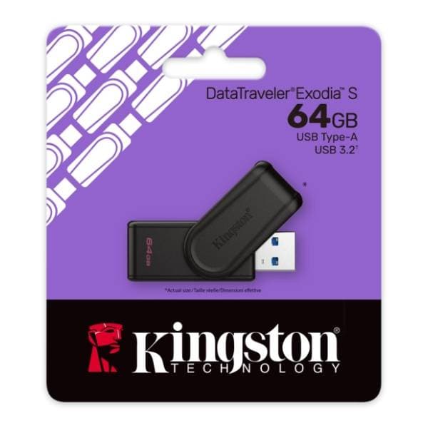 KINGSTON USB flash memorija 64GB DataTraveler Exodia S DTXS/64GB 2