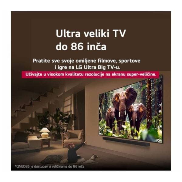 LG QNED televizor 65QNED85A3C 5