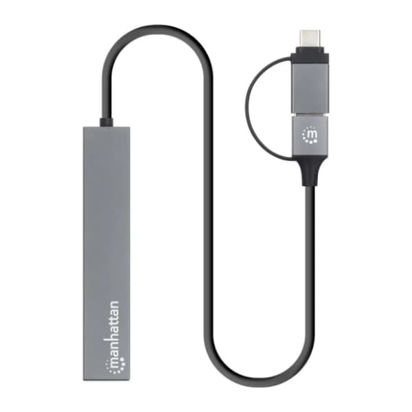 MANHATTAN USB Hub 4-Port USB 3.2 USB-C/USB-A Combo Hub (181006) 2