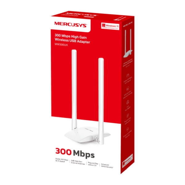 MERCUSYS MW300UH USB WiFi Adapter 1