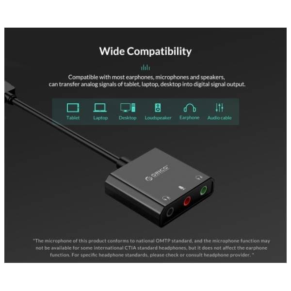 ORICO SKT3 USB 2.0 zvučna kartica 9