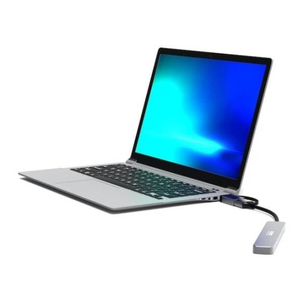 PORT DESIGNS USB Hub USB-C/USB-A vers 4 ports USB-A 3.0 5Gbps Slim 5