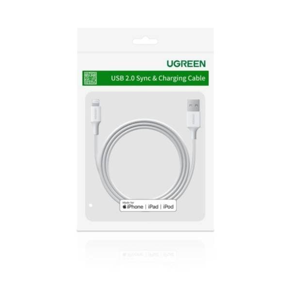 UGREEN konverter kabl USB 2.0 na Lightning (m/m) US155 2m 2