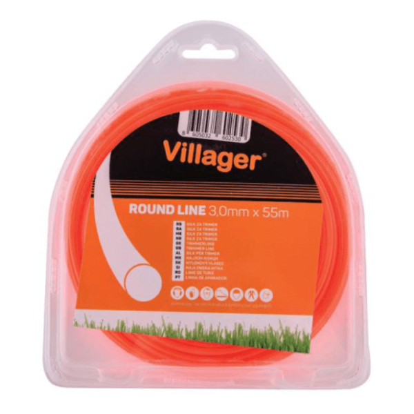 VILLAGER 1.3mm x 15m okrugla nit za trimer 0
