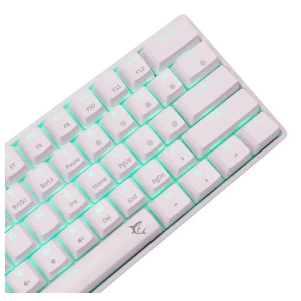 WHITE SHARK tastatura Shinobi 2 US White Blue 1