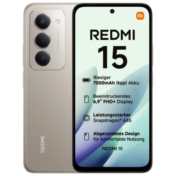 XIAOMI Redmi 15 6/128GB Titan Gray (EU) 0