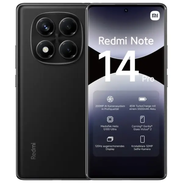 XIAOMI Redmi Note 14 Pro 12/512GB Midnight Black (MZB0IVVEU) 11