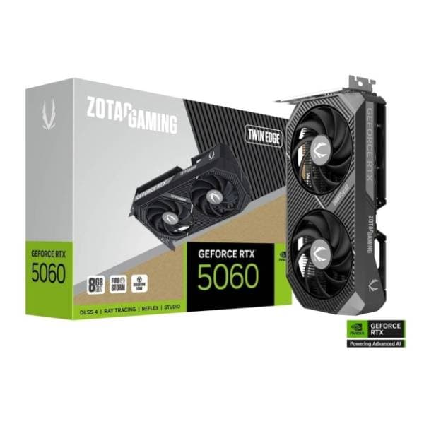 ZOTAC nVidia GeForce RTX 5060 Twin Edge 8GB GDDR7 128-bit grafička kartica 0