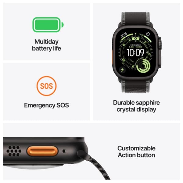 APPLE Watch Ultra 3 Cellular 49mm L Blue MEWP4SE/A pametni sat 2
