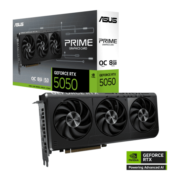 ASUS nVidia GeForce RTX 5050 PRIME OC Edition 8GB GDDR6 128-bit grafička kartica 12