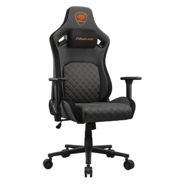 COUGAR Defensor Gold F siva gejmerska stolica 1