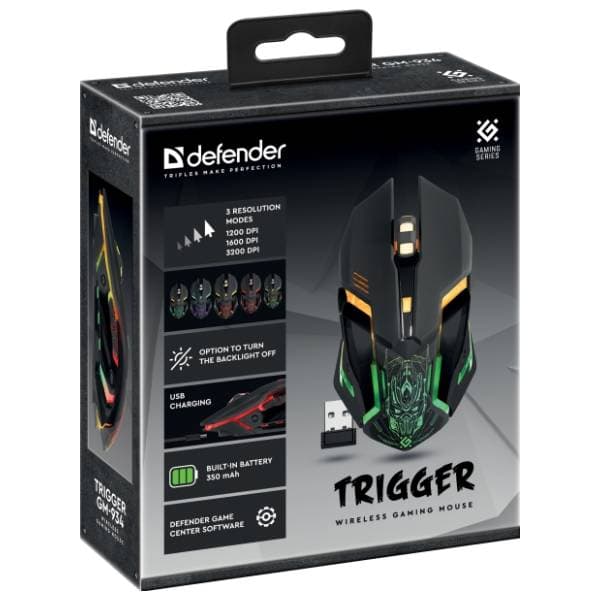 DEFENDER bežični miš Trigger GM-934 6