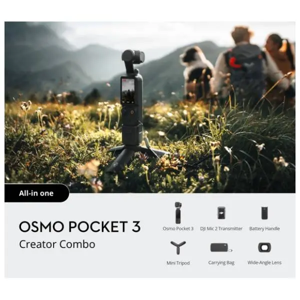DJI Osmo Pocket 3 Creator Combo akciona kamera 7