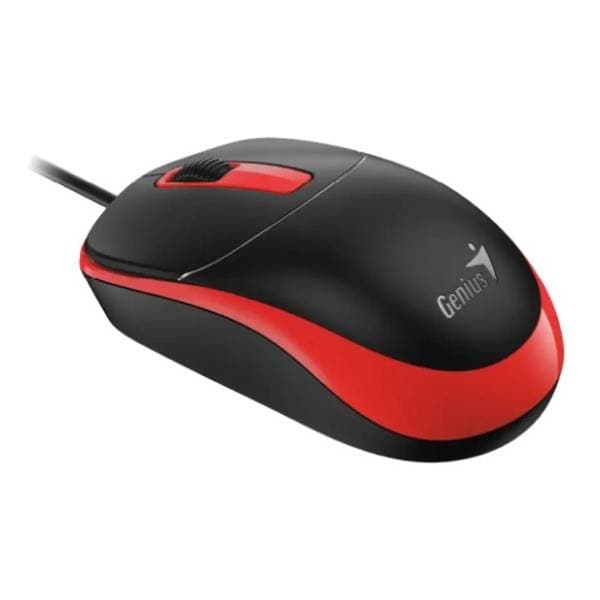 GENIUS miš DX-123 crveni 2