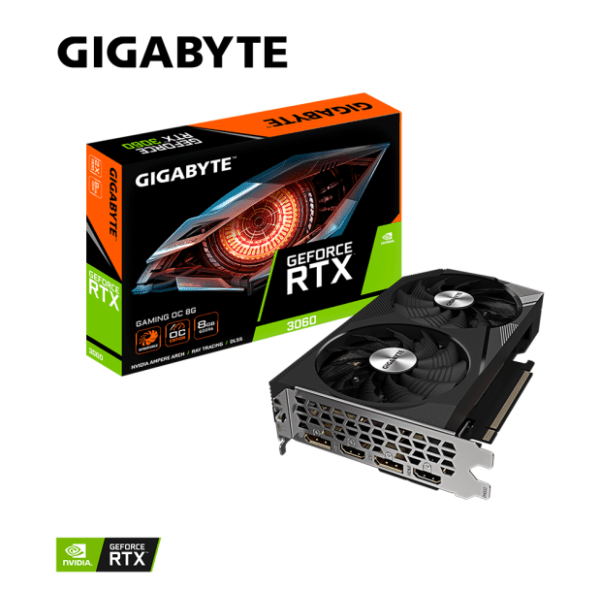 GIGABYTE nVidia GeForce RTX 3060 GAMING OC (rev 2.0) 8GB GDDR6 128-bit grafička kartica 7