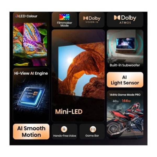 HISENSE ULED televizor 85U7Q 4