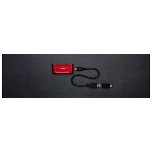KINGSTON eksterni SSD 1TB XS1000 (SXS1000R/1000G) crveni 3