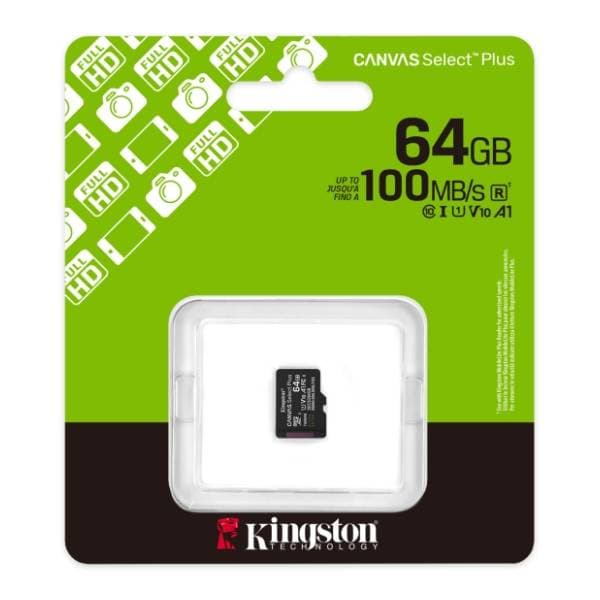 KINGSTON memorijska kartica 64GB Canvas Select Plus SDCS3/64GBSP 2