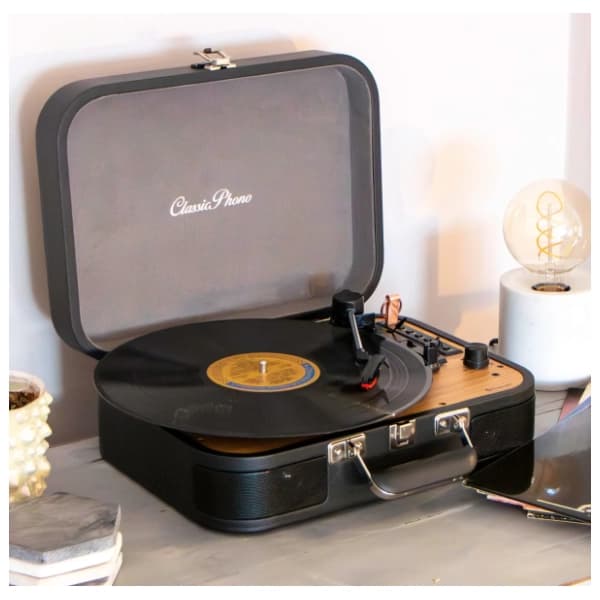 LENCO Classic Phono TT-116BK Retro gramofon 9