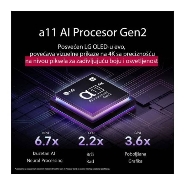 LG OLED televizor OLED55G51LW 5