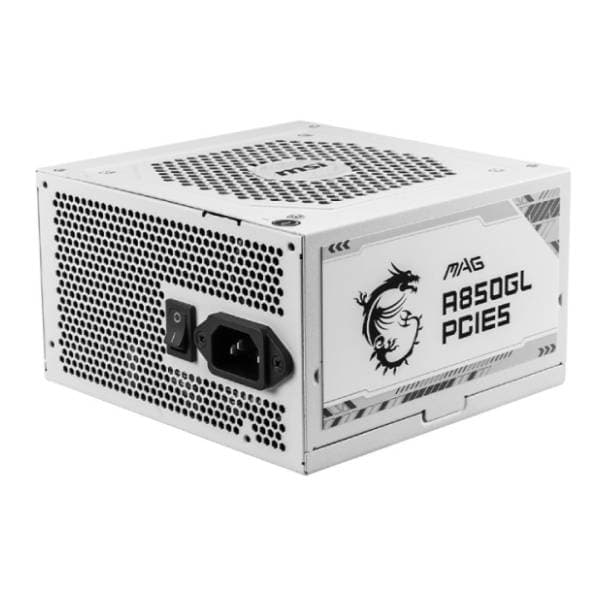 MSI napajanje MAG A850GL PCIE5 belo 0