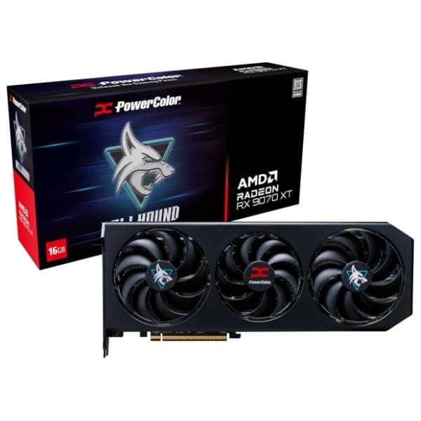 PowerColor AMD Radeon RX 9070 XT Hellhound 16GB GDDR6 256-bit grafička kartica 0