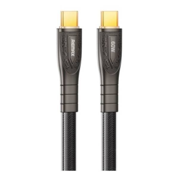 REMAX kabl USB-C RC-C166 60W 1.2m crni 0