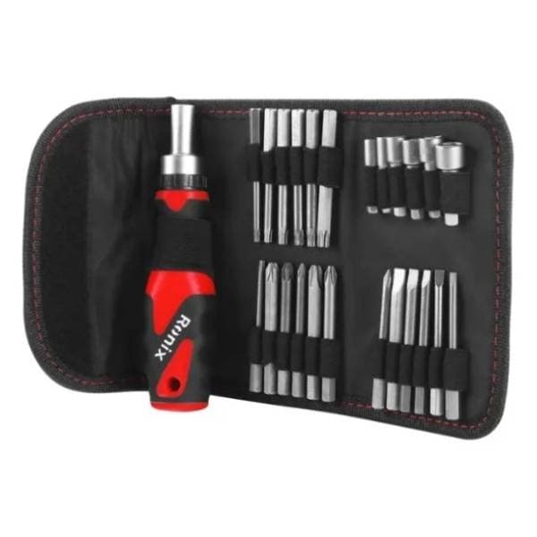 RONIX 24+2 RH-2721 BL Torbica set bitova i nastavaka 0