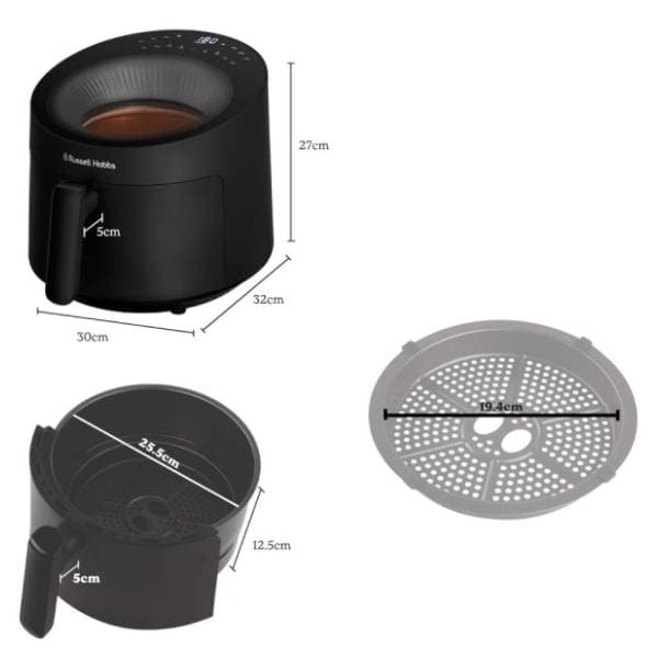 RUSSELL HOBBS friteza na vruć vazduh Satisfry Panoramic 27420-56 7