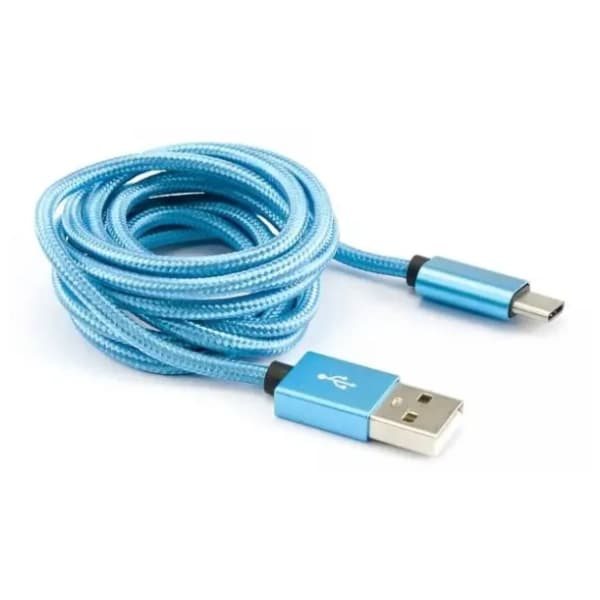 S BOX konverter kabl USB 2.0 na USB-C (m/m) 1.5m Fruity Blue 0
