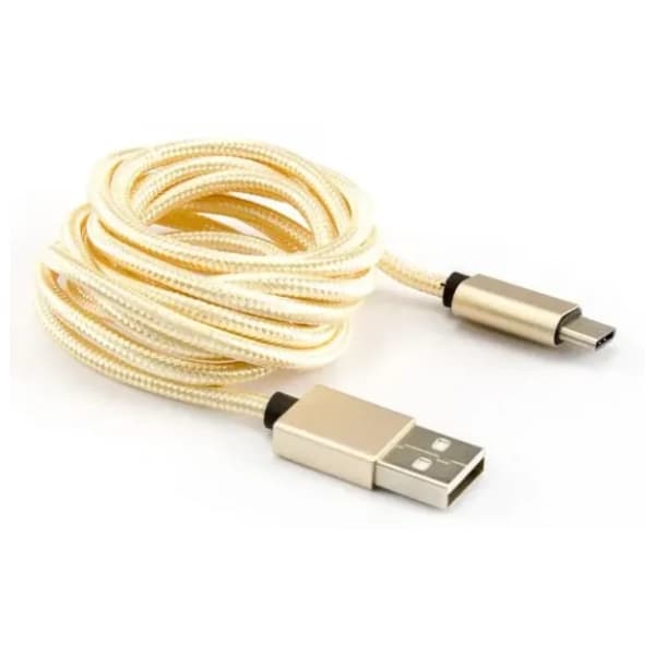 S BOX konverter kabl USB 2.0 na USB-C (mm) 1.5m Fruity Gold 0