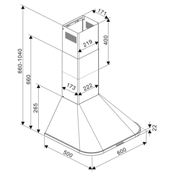 TESLA aspirator DC600AXP 3