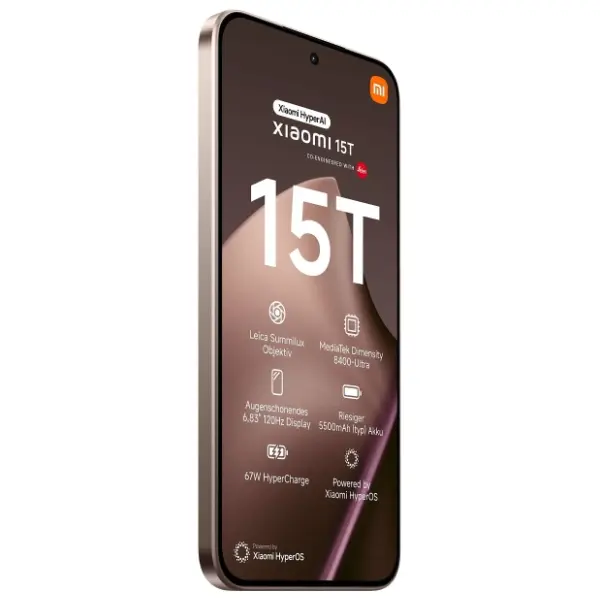 XIAOMI 15T 12/256GB Rose Gold (MZB0KYCEU) 14