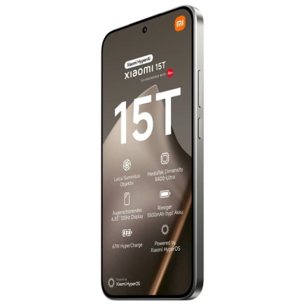 XIAOMI 15T 12/512GB Gray (MZB0KY6EU) 12
