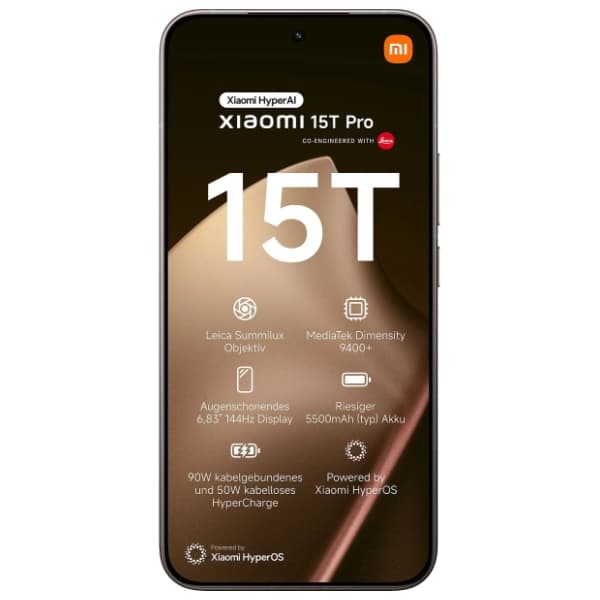 XIAOMI 15T Pro 12/512GB Mocha Gold (MZB0KU5EU) 13