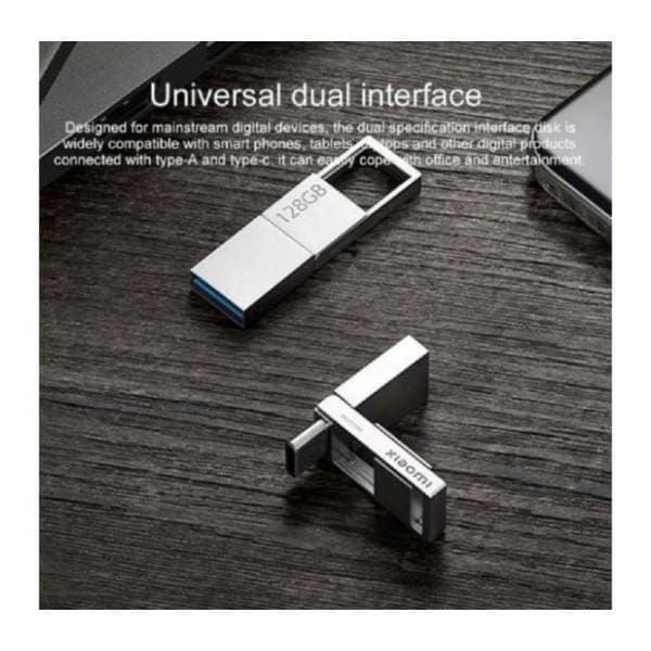 XIAOMI USB flash memorija 128GB Dual-interface Flash Drive 3