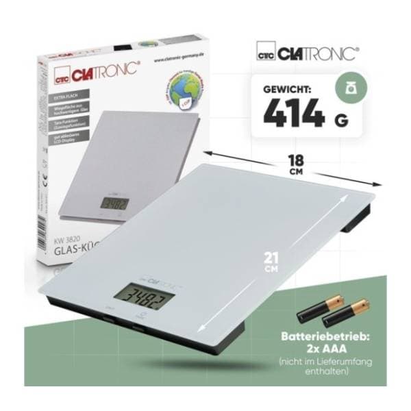 CLATRONIC kuhinjska vaga KW3820 1