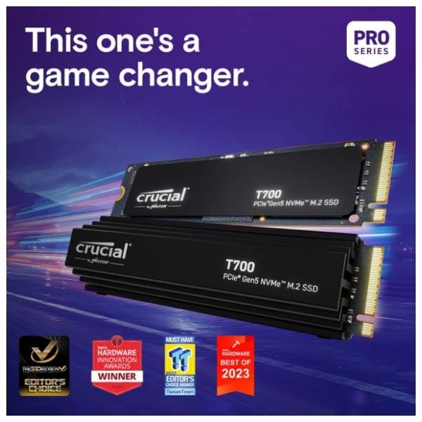 CRUCIAL SSD 4TB T700 (heatsink) 1