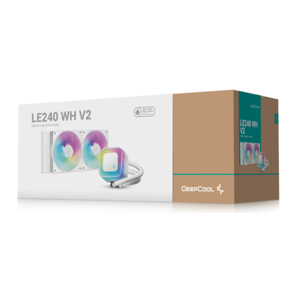 DeepCool LE240 V2 ARGB belo vodeno hlađenje 5