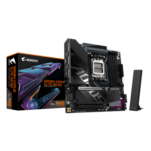 GIGABYTE B850M AORUS ELITE WIFI6E (rev. 1.x) matična ploča 0