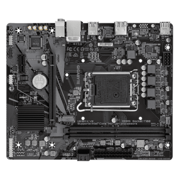 GIGABYTE H610M K V2 matična ploča 2