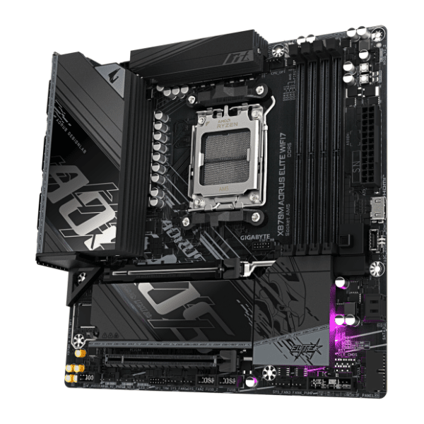 GIGABYTE X870M AORUS ELITE WIFI7 (rev. 1.2) matična ploča 1