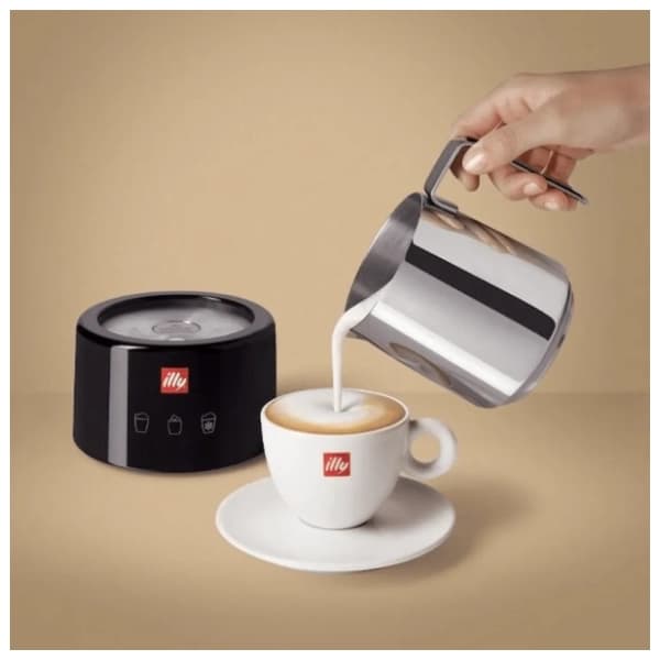 ILLY mutilica za mleko Milk Frother crna 3