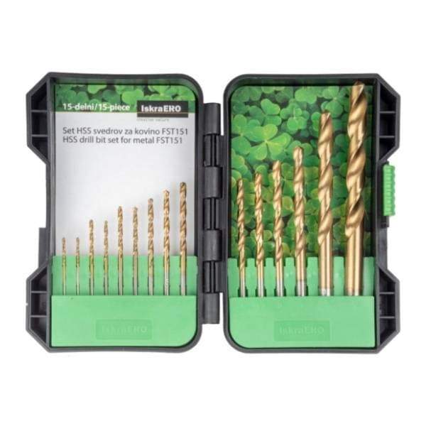 ISKRA FST151 burgije za metal 15 kom 0