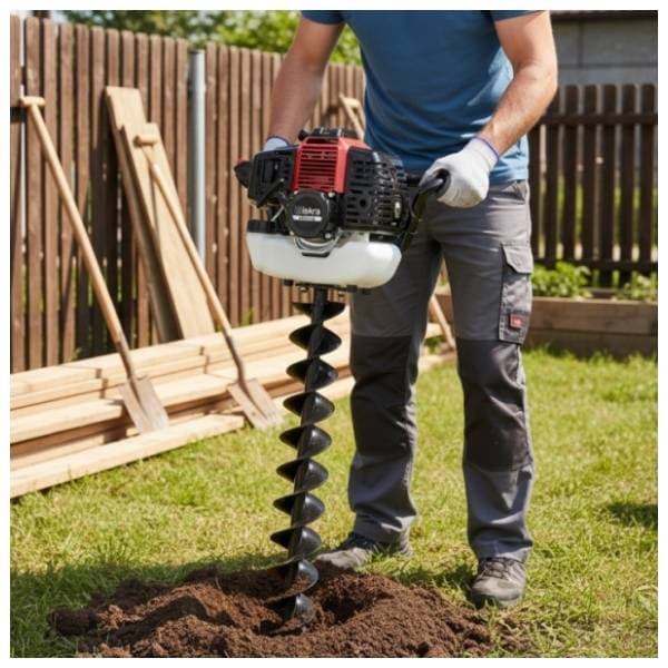 ISKRA LDEA520A benzinski bušač rupa za stubove 1