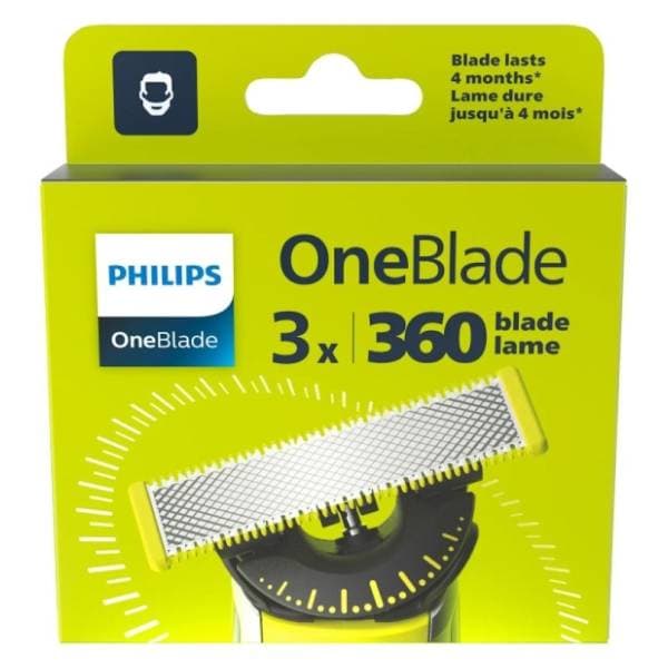 PHILIPS OneBlade QP430/50 zamenska oštrica 3kom 1